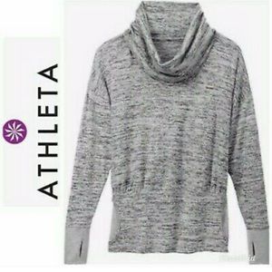 Athleta Batwing and Robin Cowl Neck